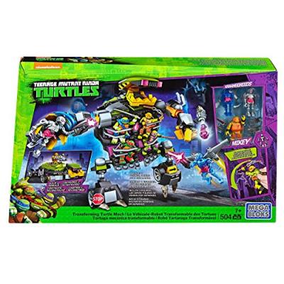 Mega bloks - tortues ninja - dpf66 - tmnt le véhicule-robot transformable