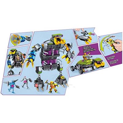 Mega bloks tortues ninja dpf66 tmnt le vehicule robot transformable Autres jeux d eveil Achat prix fnac