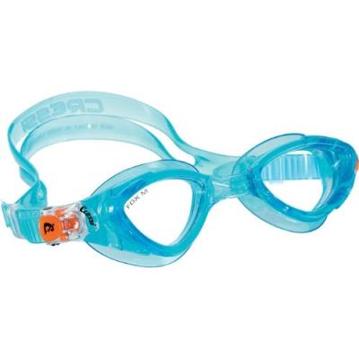 Cressi swim de202263 fox small lunettes natation verre clair taille unique bleu aqua