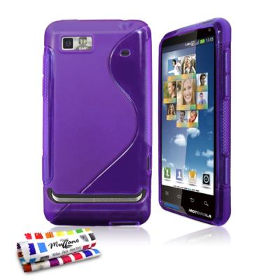 Coque Souple ORIGINALE Ultra Fine Violet , Le S, Premium de MUZZANO pour MOTOROLA MOTOLUXE