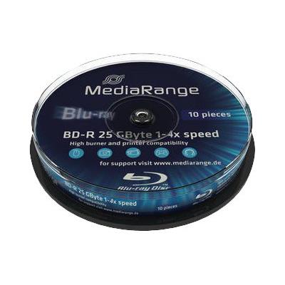 MediaRange - BD-R x 10 - 25 GB - opslagmedia