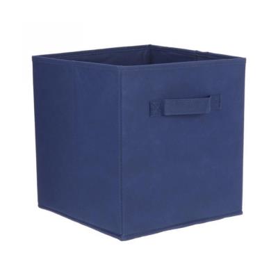 Compo Cube 16 Tiroir Tissu Bleu