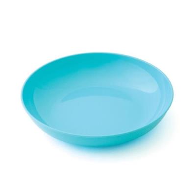 Plastorex assiette micro-ondable polypropylene 18,5 cm bleu lagon opaque 8401 17op