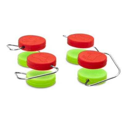 DREAMFARM DFCB4519 SET DE 8 CHOBS 4 ROUGE / 4 VERT