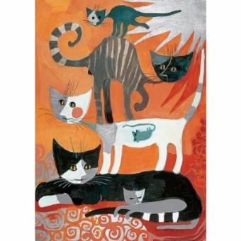 Heye Puzzle 1000 Pieces Rosina Wachtmeister Les Chats Et La Souris 1000 Pieces Achat Prix Fnac