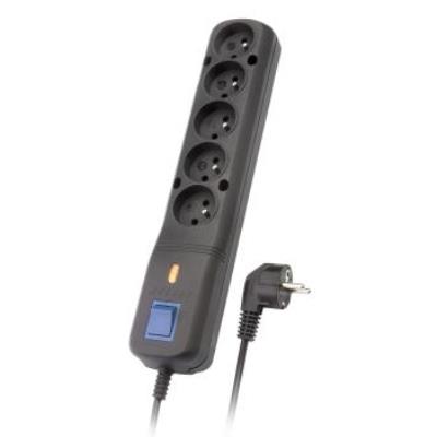 Lestar 5w lv-530wa, parasurtenseur, 5m, noir lv-530w g-a k. cz 5,0m