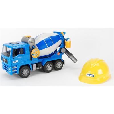 Bruder 1638 MAN TGA - Camion Toupie à béton avec Casque de chantier