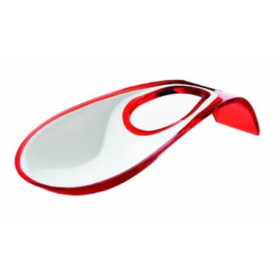 Guzzini - 28560065 - repose cuillère bicolore latina rouge