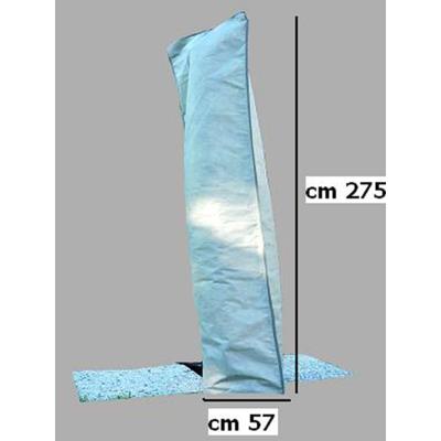 Housse de protection pour parasol telescopique/déporté - Dim : 275 x 57cm -PEGANE-