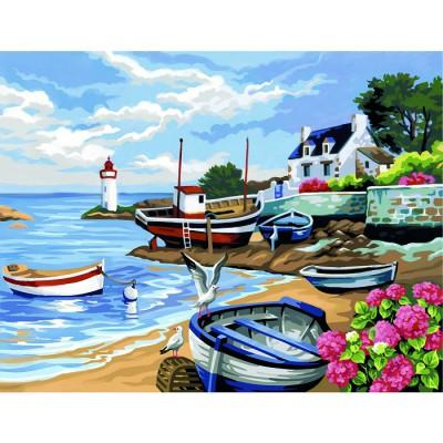 Oz International - Peinture au numéro - Initiés : Rivage breton