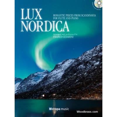 Partitions classique Mitropa Music LUX NORDICA - ROMANTIC PIECES FROM SCANDINAVIA FOR FLUTE AND PIANO Flûte traversière