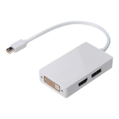DIGITUS videoadapter - DisplayPort / HDMI / DVI - 20 cm