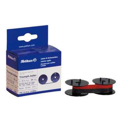 Pelikan Gr. 51 S+U/2 - 2 - zwart / rood - printlint