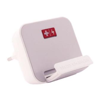 Swiss Charger SCH20022 - Adaptateur secteur - 2.1 A (USB) - sur le câble : Micro-USB - 1