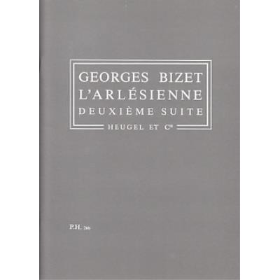 Partitions classique HEUGEL BIZET - L'ARLESIENNE 2EME SUITE Format poche