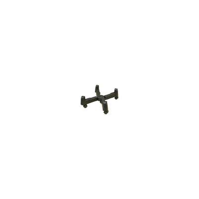 pièce holder, ajustable largeur, noir, width 3 - 25,5 cm
