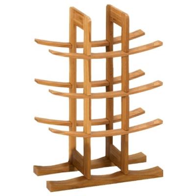 ZELLER 13580 RANGE-BOUTEILLES BAMBOU 29 X 16 X 42 CM