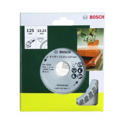 Bosch 2607019481 Disque Diamant pour Meuleuse Turbo 125 Mm