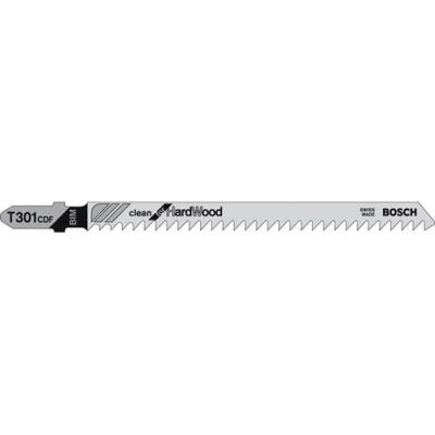Bosch Lames Bois De Feuillu T301Cdf 5 Pièces