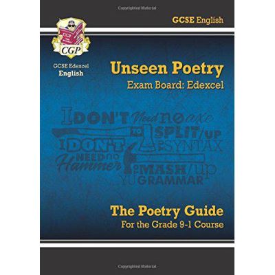 New Grade 9-1 GCSE English Literature Edexcel Unseen Poetry Guide (CGP GCSE English 9-1 Revision) - [Version Originale]