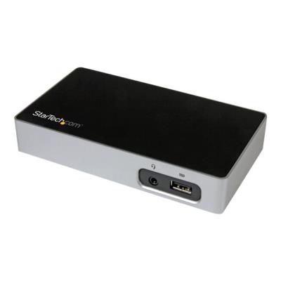 StarTech.com 4K DisplayPort docking station voor laptops - USB 3.0 - Universele laptop port replicator - 4K dock voor hot desks - dockingstation