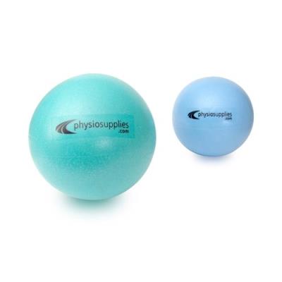 66fit set 2 ballons pilates turquoise bleu taille 20 & 25