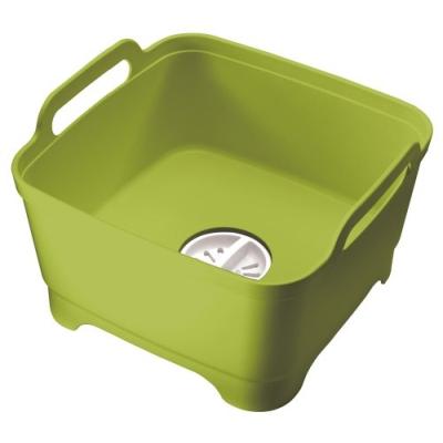 joseph joseph 85059 wash&drain bassine à vaisselle vert 31 x 31,5 cm
