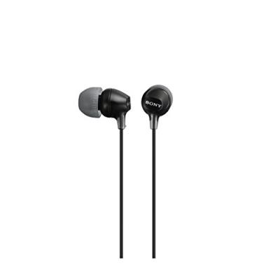 Sony MDR-EX15LPB.AE Ecouteurs intra-auculaires 100 dB/mW 8- 22 000 Hz cordon 1,2 m Noir