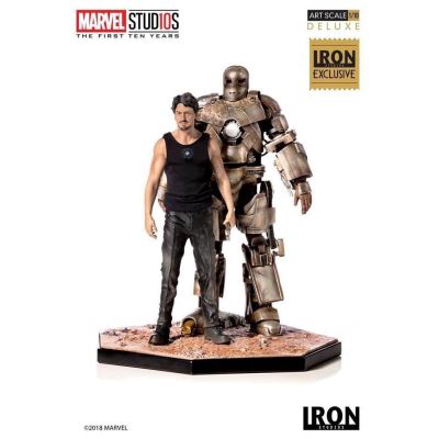 MARVEL - Comics - Statue 1/10 Iron Man Mark 1 CCXP 2019 Exclusive 22cm