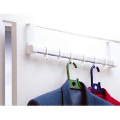 Rayen patere p/porte 6 crochets blanc 6181