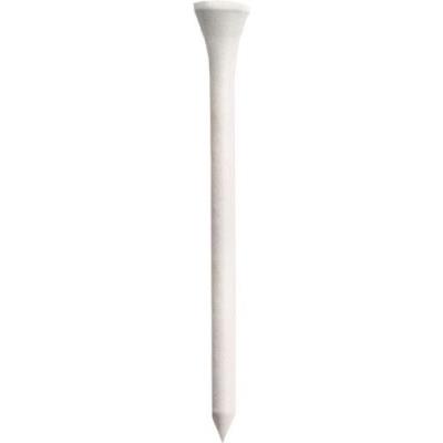 Longridge lot de 20 tees en bois blanc 83 mm