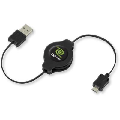 Chargeur mobile RETRAK Universel Micro USB Noir 1m