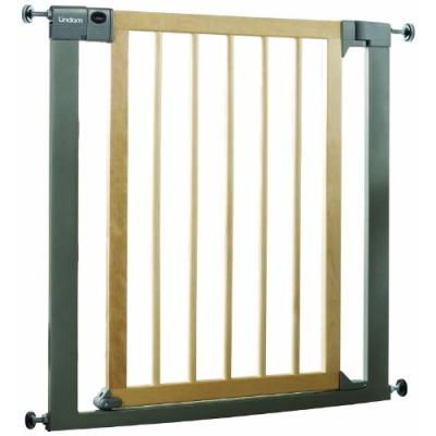 LINDAM - 04443101 - BARRIÈRE - SURE SHUT DÉCO - NATURAL WOOD AND SILVER METAL