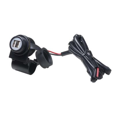 Interphone Cellularline Dual Usb Port For Handlebar - Taille :Edge / Forerunner Large