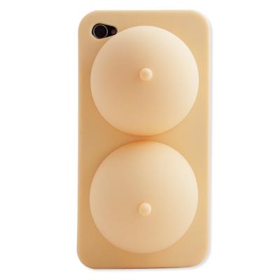 Coque de protection apparence poitrine pour iphone 4