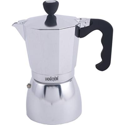 La cafetière-classic-polie - 9 tasses espresso machine à café percolateur