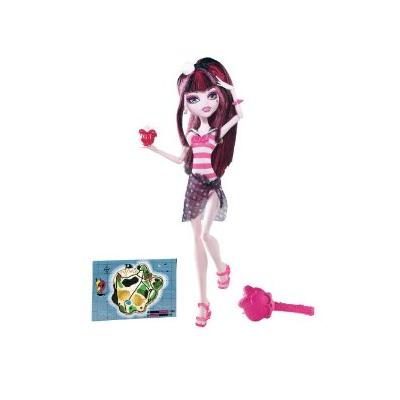Mattel - Monster High poupée draculaura tenue de plage skull shore