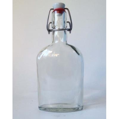 Nutleys lot de 6 bouteilles en verre avec fermeture à étrier en céramique 350 ml