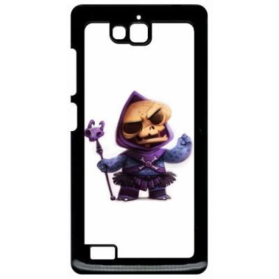 Coque huawei honor 3c et 3c 4g funny squelette qui fait peur