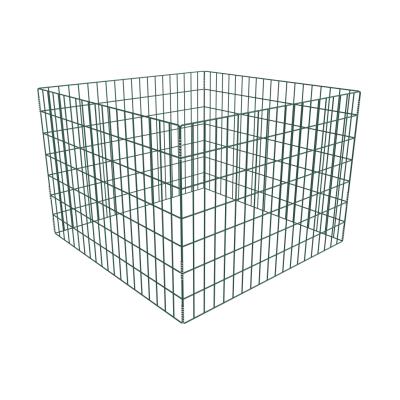 vidaXL Composteur de jardin carré en maille 100 x 70 cm