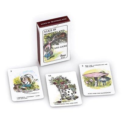 Gibsons - Jeu de 52 cartes - Alice aux pays des merveilles (Version anglaise)