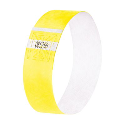 Sigel SI-EB218 Bandes événementielles Super Soft, 255x25mm, 120 pièces, jaune fluorescent