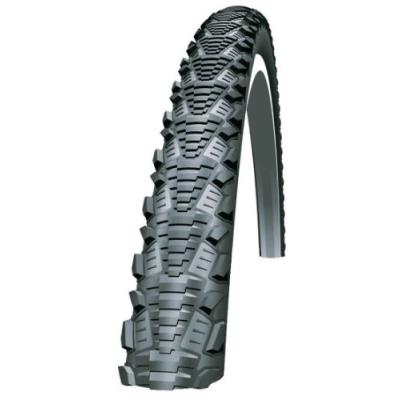 Schwalbe cx comp pneu anti-crevaison avec bandes réfléchissantes noir 700 x 38c (etrto 40-622) 550 g