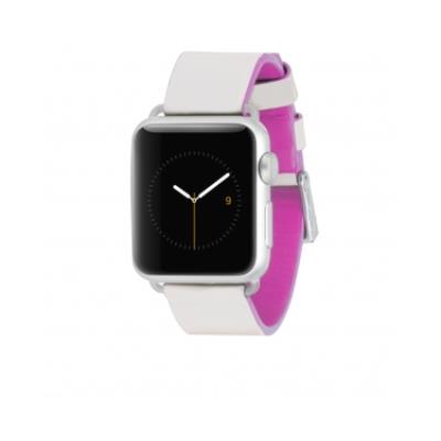 Casemate Case-mate Edged Leather Band Ivoire, Rose