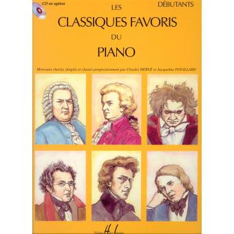 Partitions classique LEMOINE CLASSIQUES FAVORIS VOL.DÉBUTANTS - PIANO Piano - 1