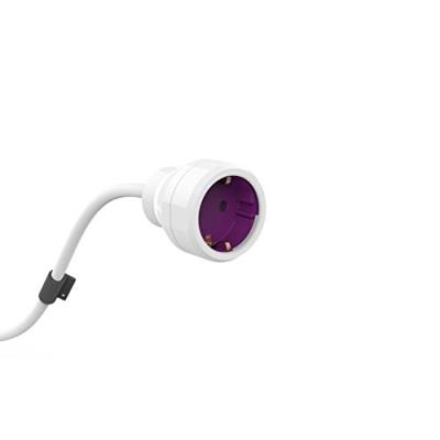 Powercube Bxpc8001 - Cable Alargador Con Interruptor Giratorio, Fucsia