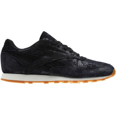 Baskets Classic Leather Clean Exotic femme noir taille 36