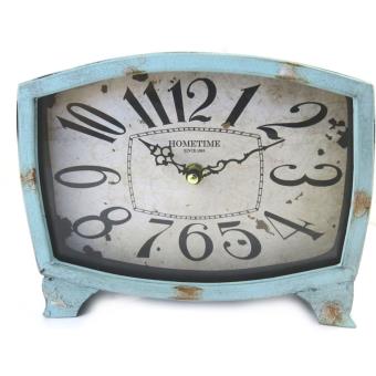Les Trésors De Lily [M6095] - Horloge créateur 'Vintage bleu (20x18x6 cm) - & prix | fnac