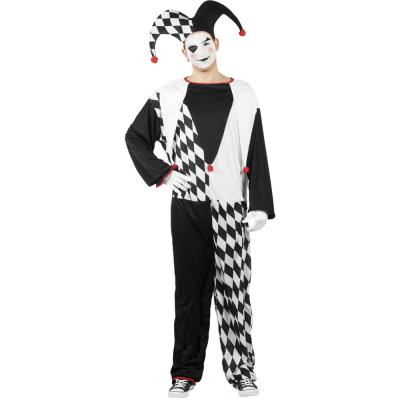 Déguisement Pierrot Jester - Adulte