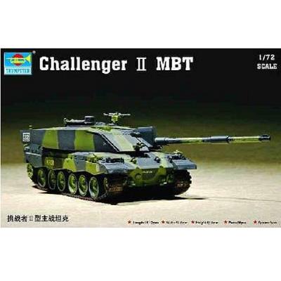 Maquette char : challenger ii mbt trumpeter